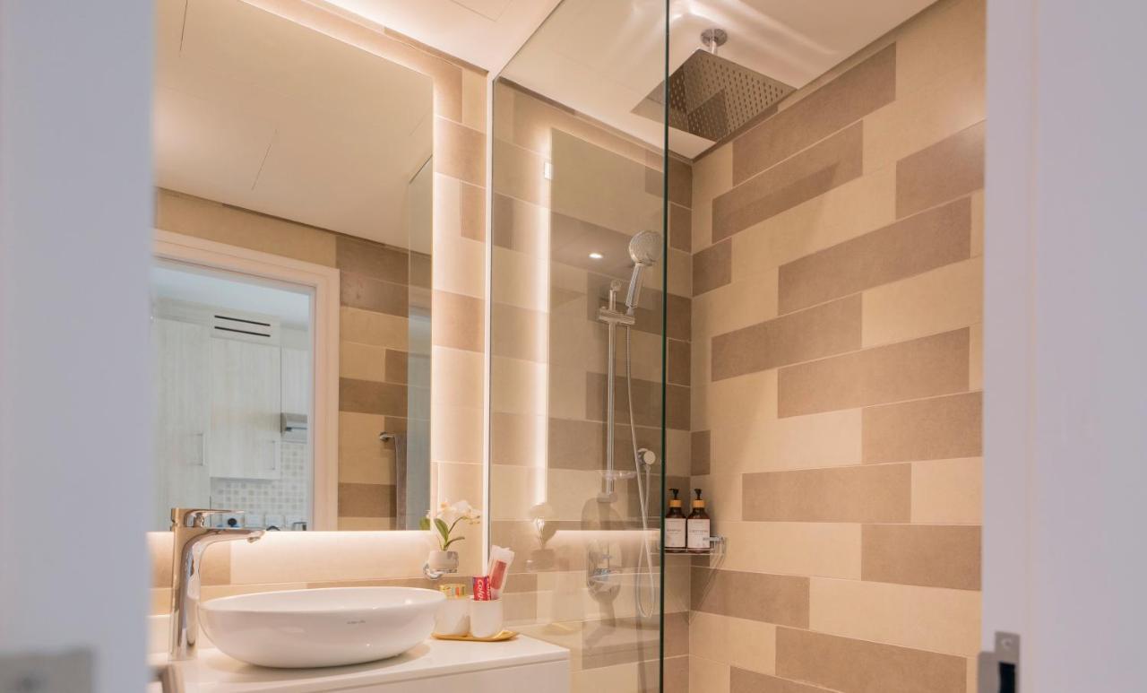 Luxury Studio, Seven Palm Residence-Palm Jumeirah Dubai Esterno foto