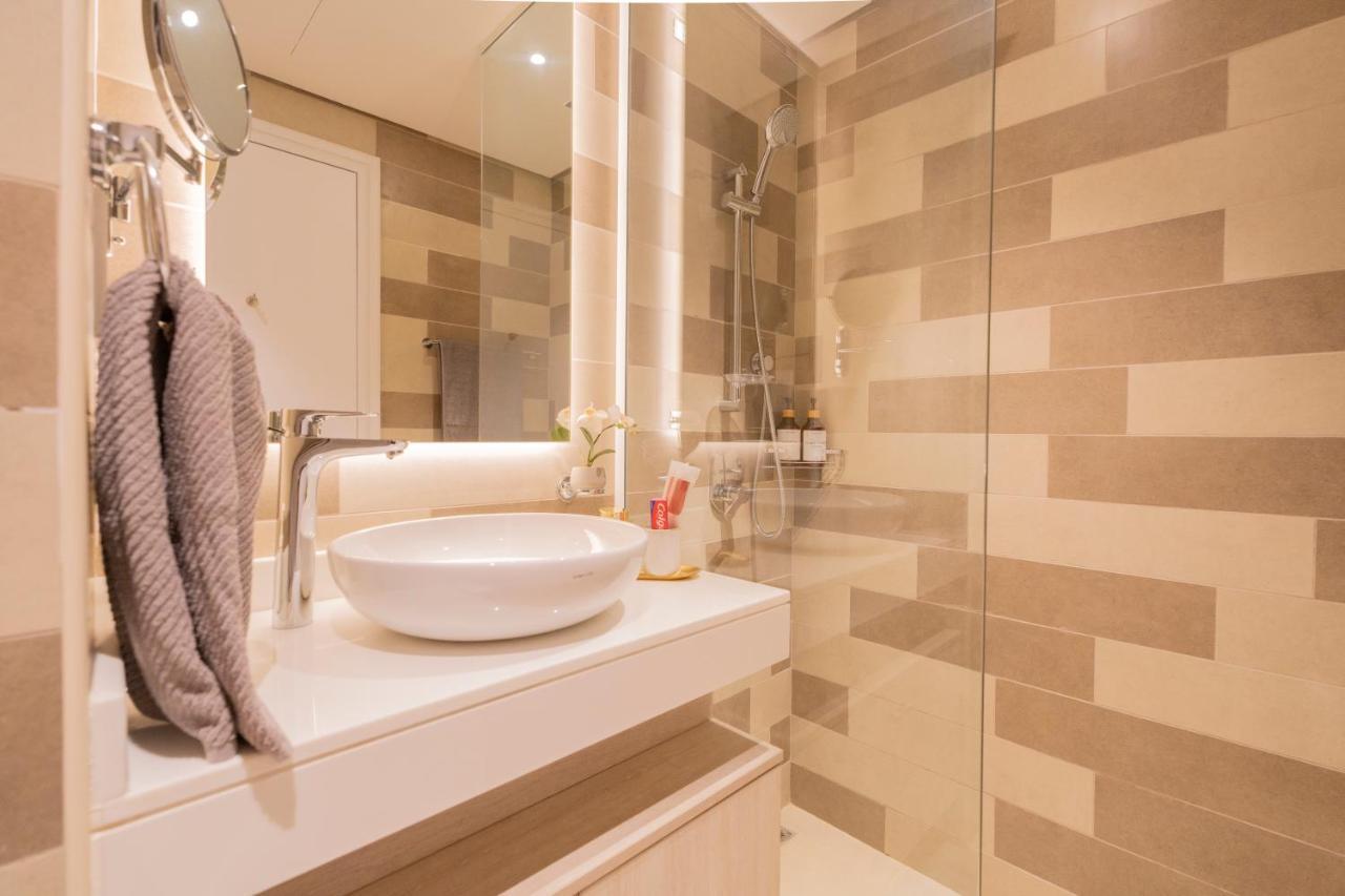 Luxury Studio, Seven Palm Residence-Palm Jumeirah Dubai Esterno foto