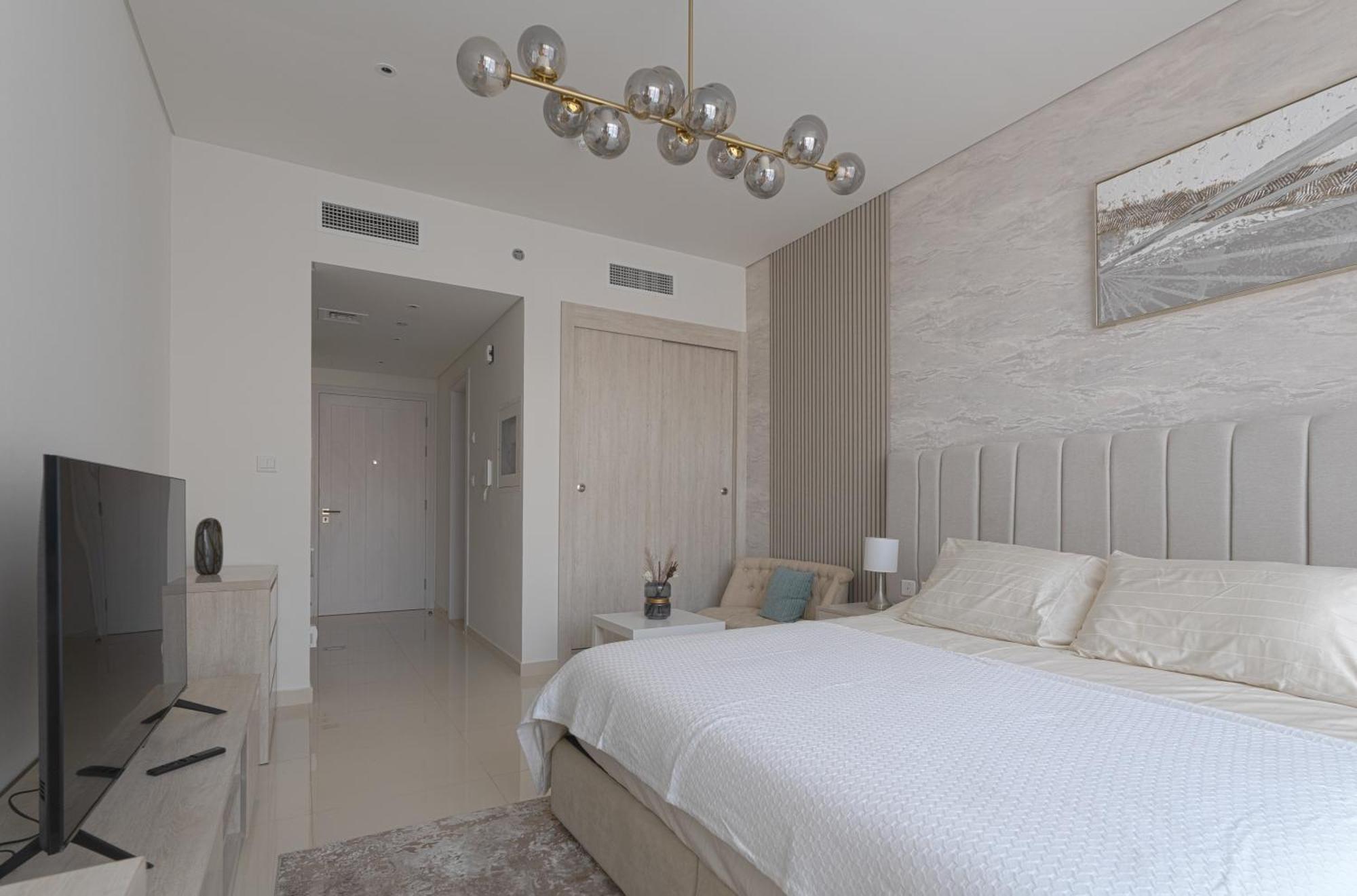 Luxury Studio, Seven Palm Residence-Palm Jumeirah Dubai Esterno foto